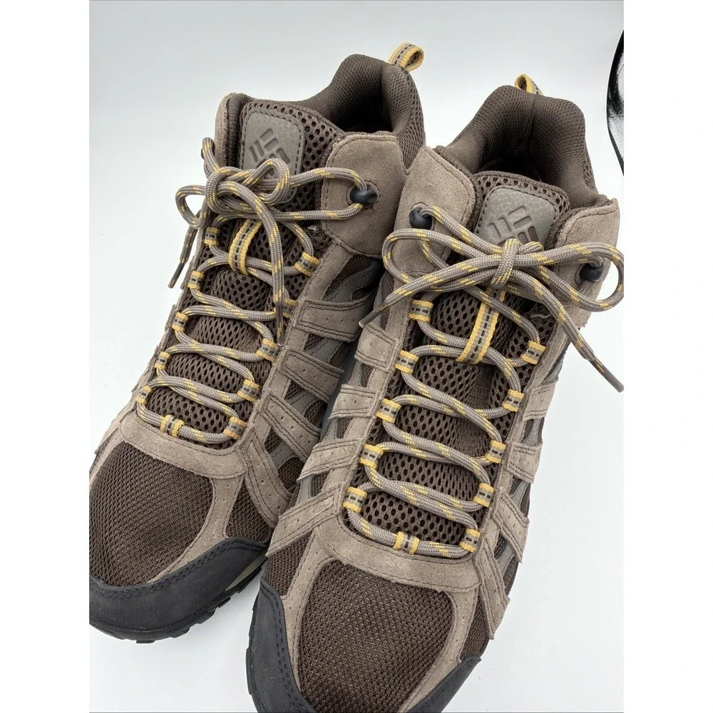 Columbia Men's Waterproof Techlite Hiking Boot 15W Tan‎ Omni-grip 1756